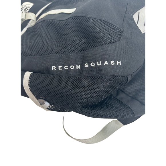 The North Face Recon Squash Backpack Men’s Black Logo Compartments Comfort Strap - Picture 4 of 16
